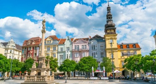 Ostrava is an unusual city in the Czech Republic