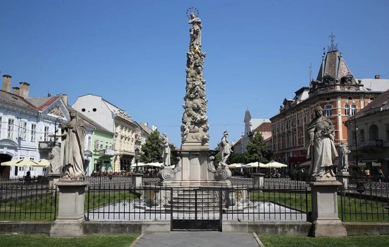 Чумний стовп Фото пам'яток Кошице